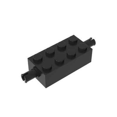 国产积木件 6249 65155 2x4 两侧带栓砖 浅灰4211676 深灰4210718