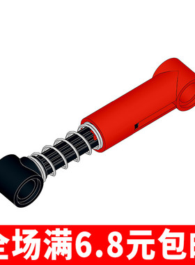 国产积木科教零件汽车减震器76138 兼容国产76537避震臂731c06