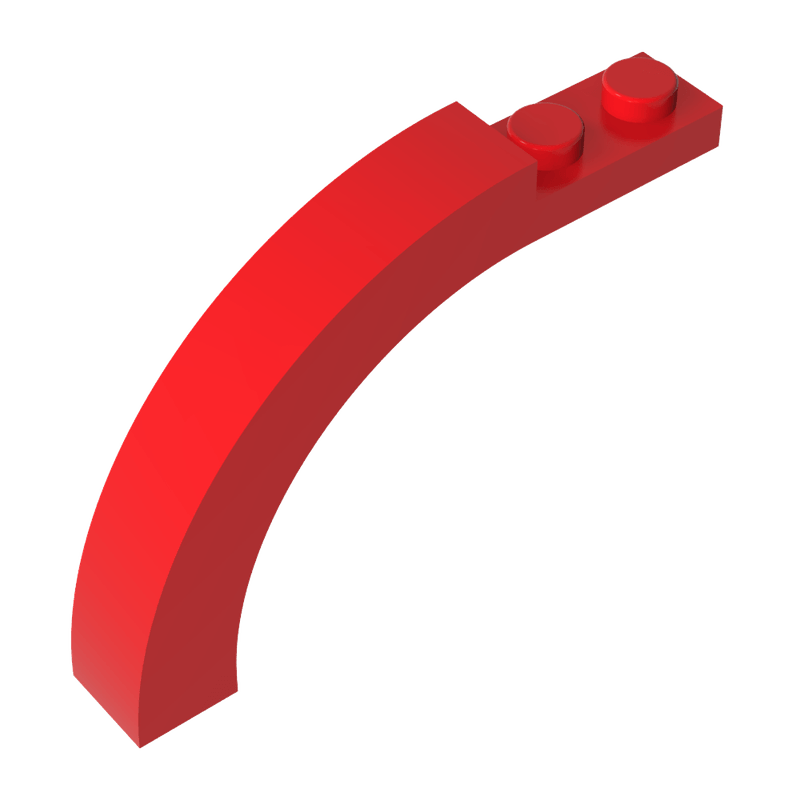 国产小颗粒益智拼插积木15967配件6060 1x6x3弧形砖零件散件MOC补