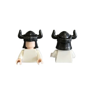 国产小颗粒积木 维京人头盔 野蛮人头盔 人仔配件头盔