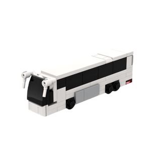 小颗粒积木moc 迷你巴士 跑车 货轮 大众露营车模型益智拼插玩具