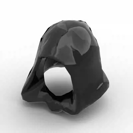 兼容30381积木零件 人仔 兜帽 风帽 拼装玩具配件LDD-98011帽子