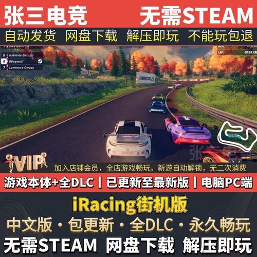 iRacing街机版中文免Steam单机