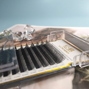 Y型嫁接睫毛爱情网自然编织yy美睫网红款 假睫毛美睫店用BCD翘