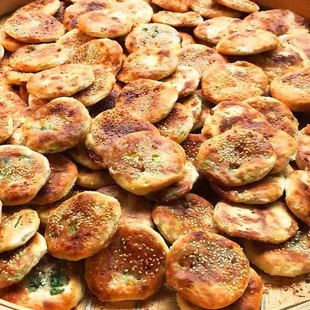 福建特产建瓯房村光饼葱油饼非永泰葱饼福清光饼手工400g包邮19个