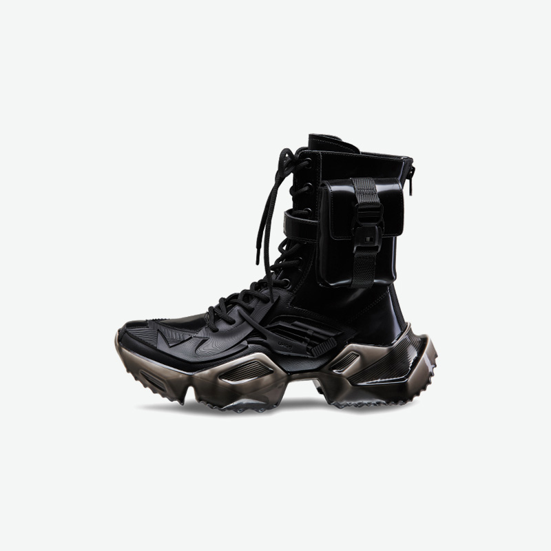 OGR机车男女同款骑士靴