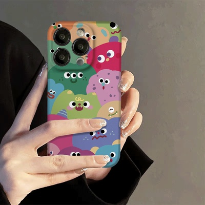 焱焱适用三星A55/A35/A54/A53/A52/A33/A71三星S24/S23/S22/S21/S20/S10+三星note20ultra/note10+彩色怪兽手