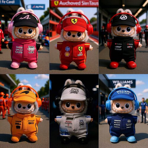 4.0拉布布法拉利赛车服套装