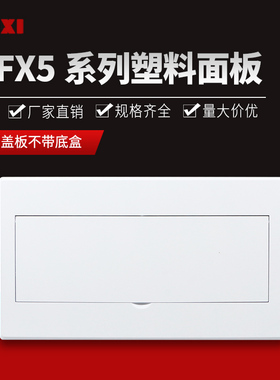 家用配电箱面板白色纯平盖板9/13/16/18/20回路开关控制箱盖子