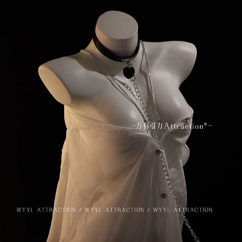 吸引力男友风白衬衫情趣制服