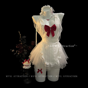 吸引力「甜心糖果」女仆cos装 小胸圣诞战袍****衣制服qqny内衣