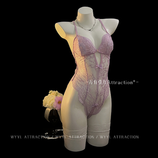 吸引力「尤物陷阱」连体衣诱惑装 小胸制服情调趣味战袍qqny内衣