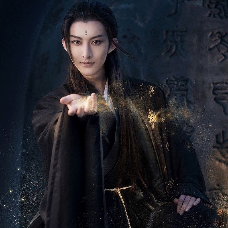 【展示】煌月-小梦李孟羲 国家宝藏石鼓 文物衍生汉服宋代男装