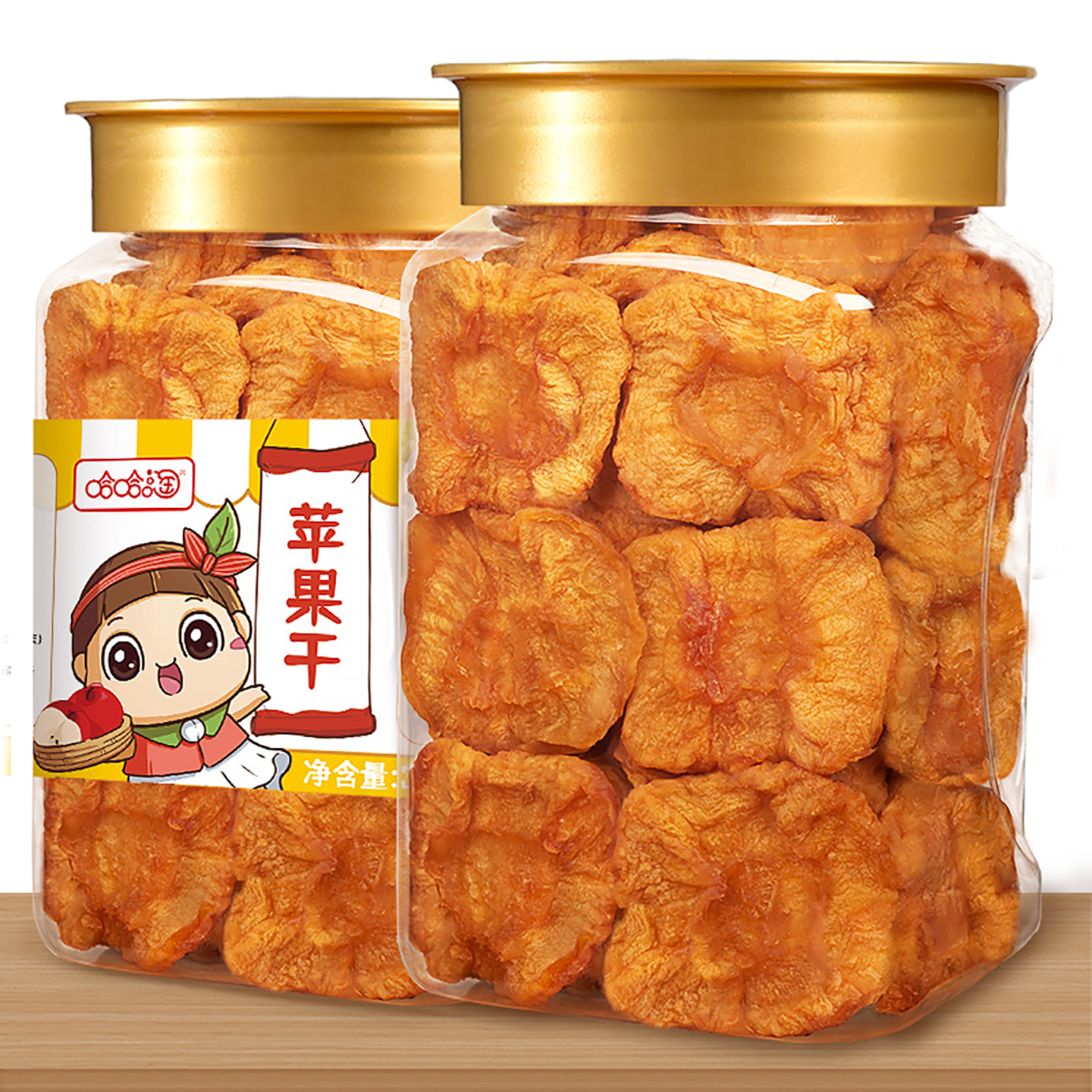 哈哈淘苹果干零食水果干零食