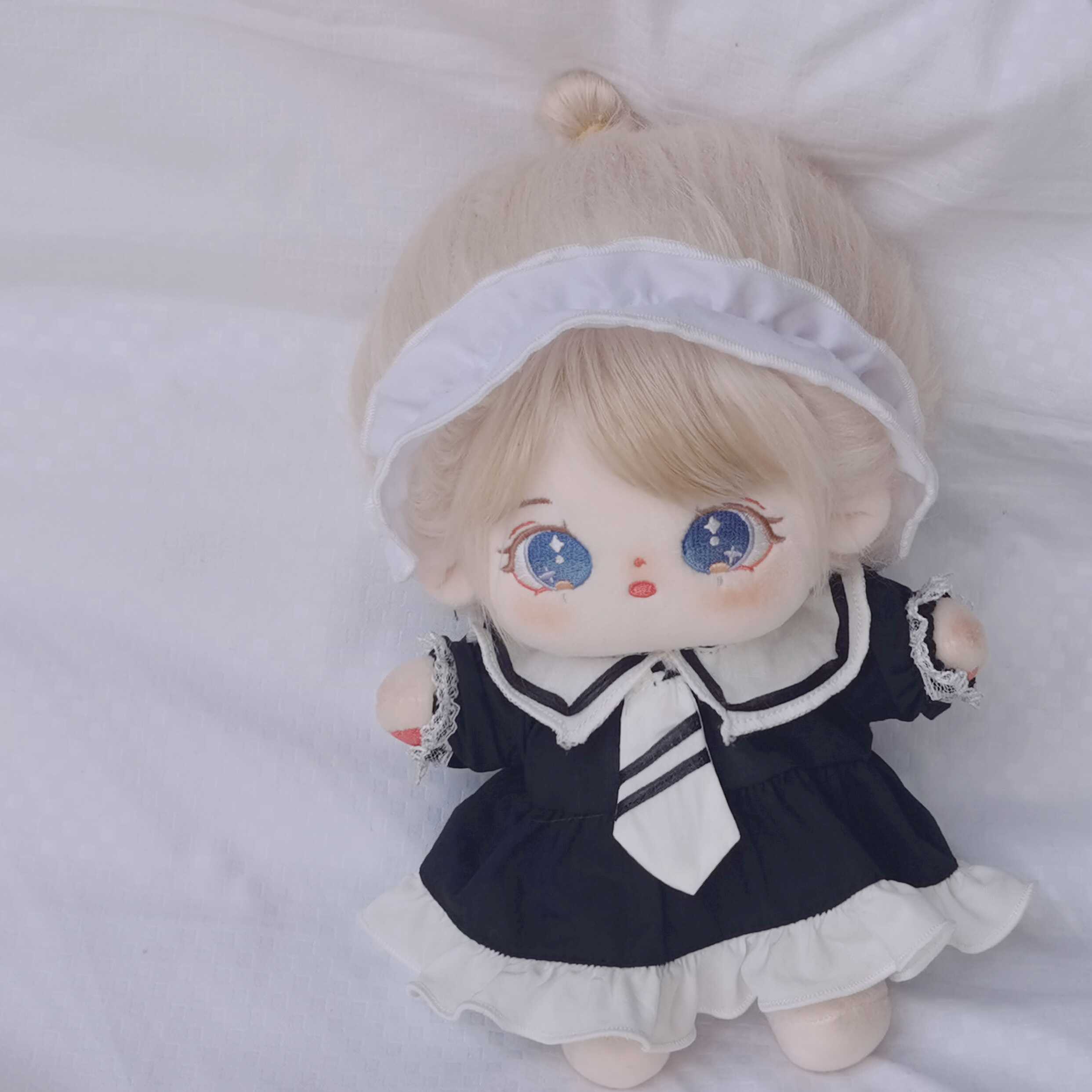 20cm娃衣棉花娃娃20cm女仆装