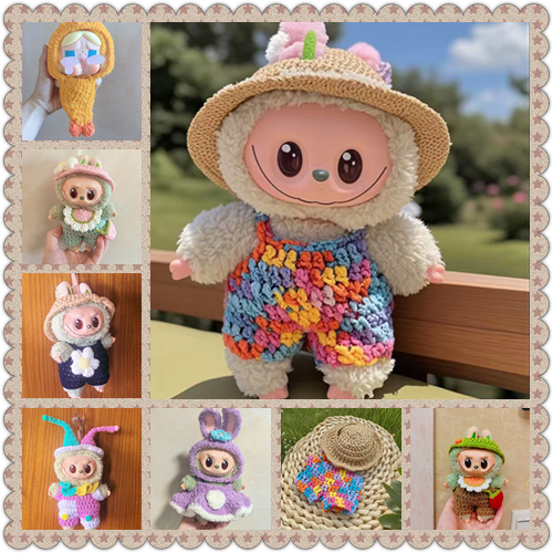 惊喜白菜价10厘米15厘米挂件娃娃手钩娃衣娃裙高颜值娃裙替换装