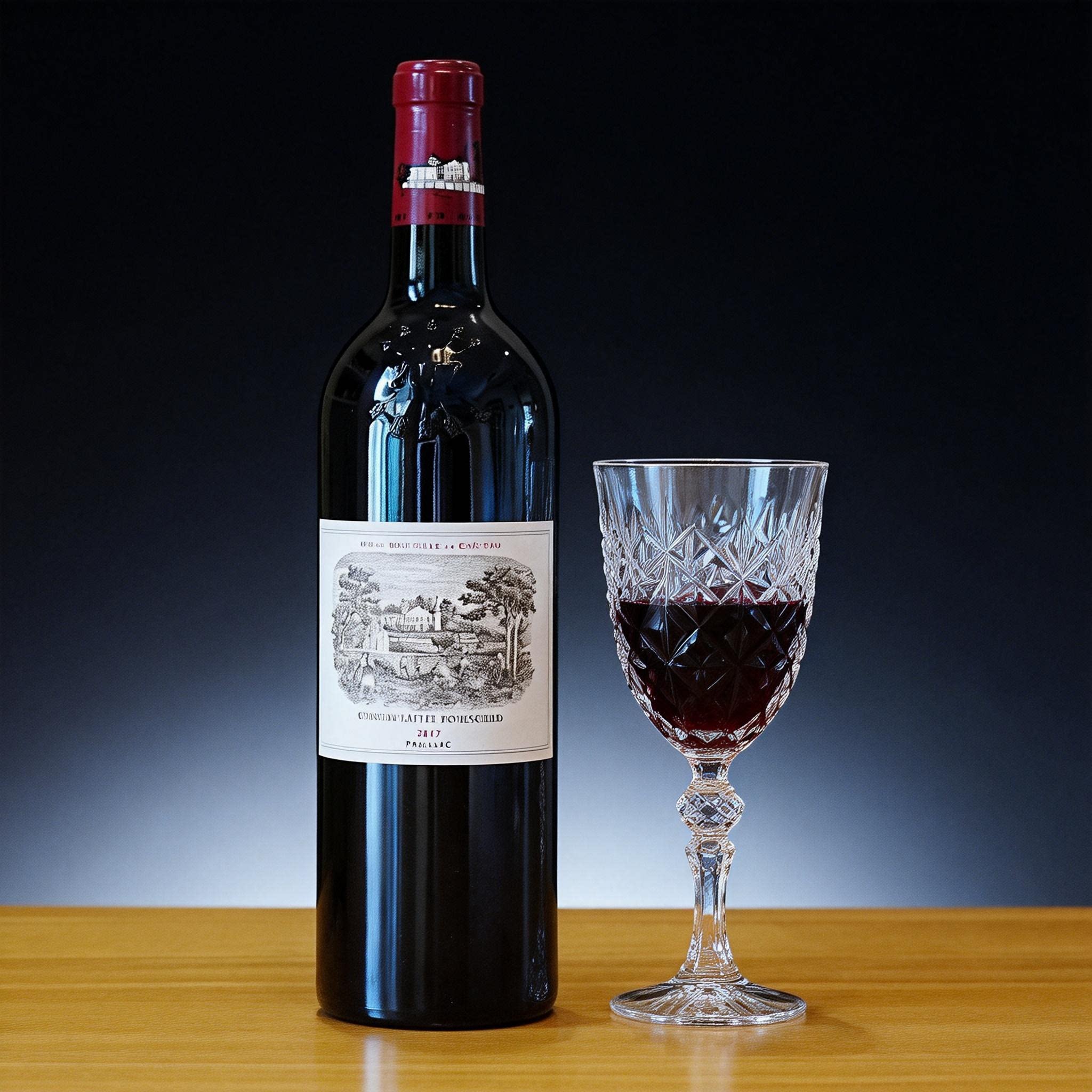 【96分大拉菲】拉菲古堡干红葡萄酒2017  1855一级庄赤霞珠