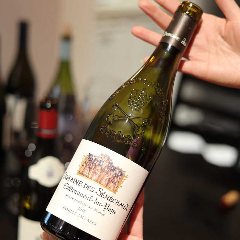 【小众好酒】法国罗纳河谷御圣园教皇新堡红葡萄酒2018