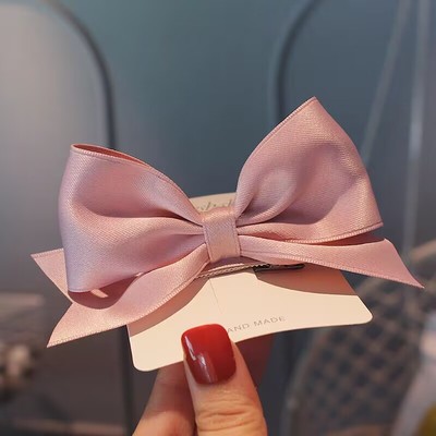 韩国儿童发夹气质立体蝴蝶结宝宝顶夹 在逃公主女孩公主过年发饰