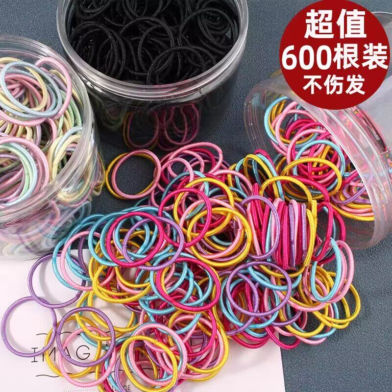 宝宝皮筋不伤发儿童小发圈扎啾啾皮圈女童非一次性小皮筋婴儿头绳