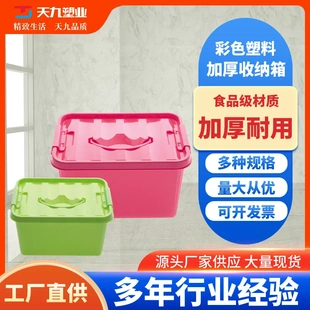 家用透明 现货出售 隔层大力士手提箱药盒玩具杂物PP收纳整理箱