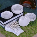 10个装 酱醋调味碟家用餐碟味碟骨碟创意陶瓷菜碟盘子小碟子 日式