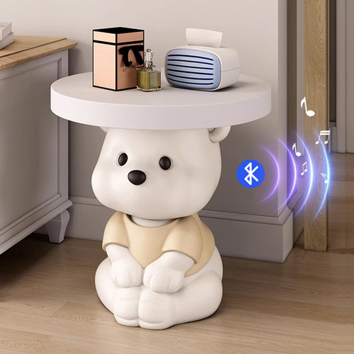 凡德洛可爱小熊边几摆件客厅装饰