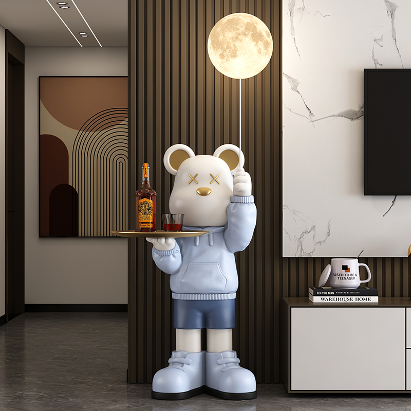 凡德洛网红客厅暴力熊存钱罐