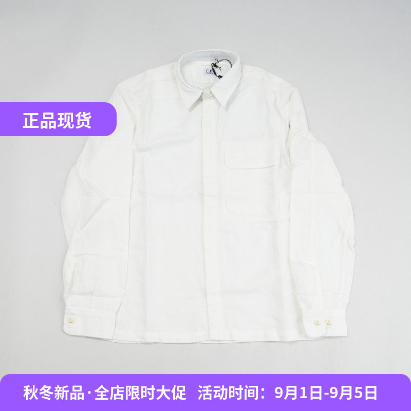C.P.COMPANY混织口袋休闲衬衫