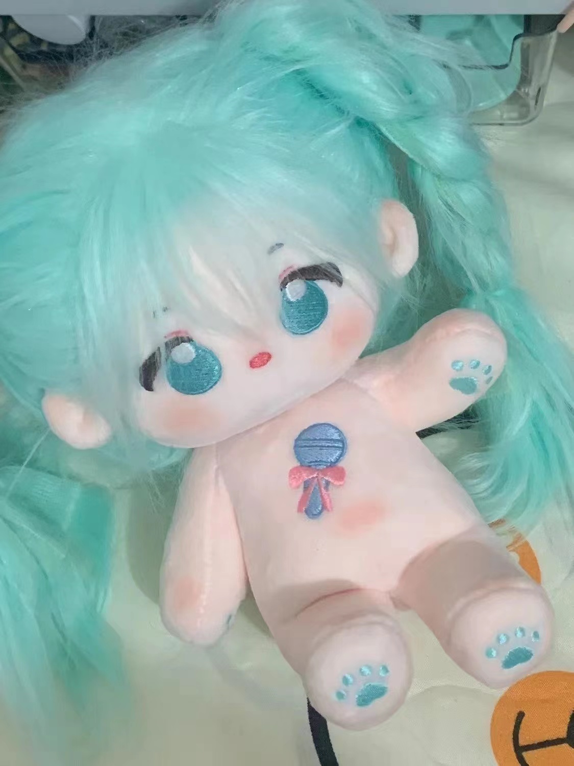 初音未来20cm棉花娃娃初音麦甜双马尾超可爱玩偶周边送朋友毕业季