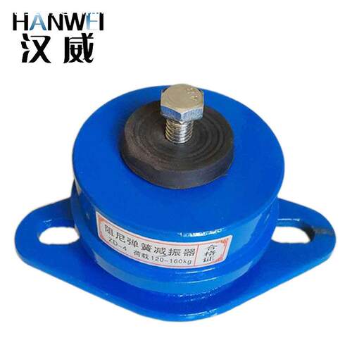风机减震器100kgZD型阻尼弹簧座式减振器消防水泵空调减震垫