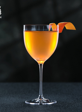 CT2701 CRISON无铅水晶尼克诺拉鸡尾酒杯高脚杯 Nick&Nora glass