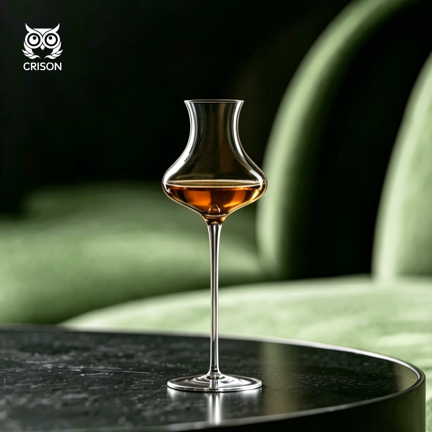 TT6203 CRISON无铅水晶玻璃闻香酒杯 品鉴会试酒杯威士忌高脚酒杯 - 实物图