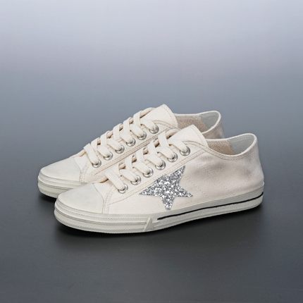 GB高定vstar星星做旧内增高小脏鞋牛皮板鞋时尚休闲百搭情侣款