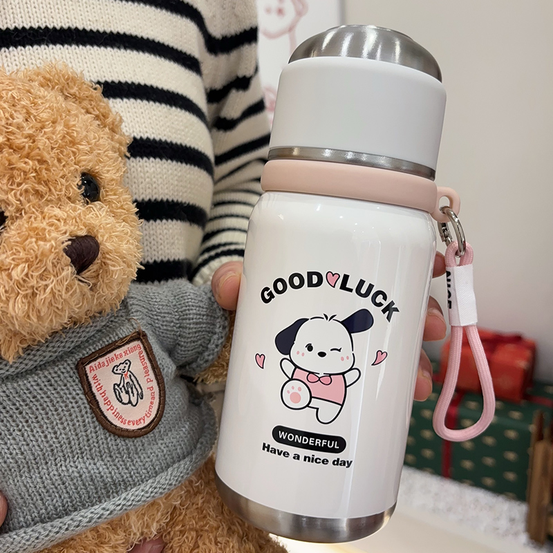 鹤疏影2025新款学生保温杯