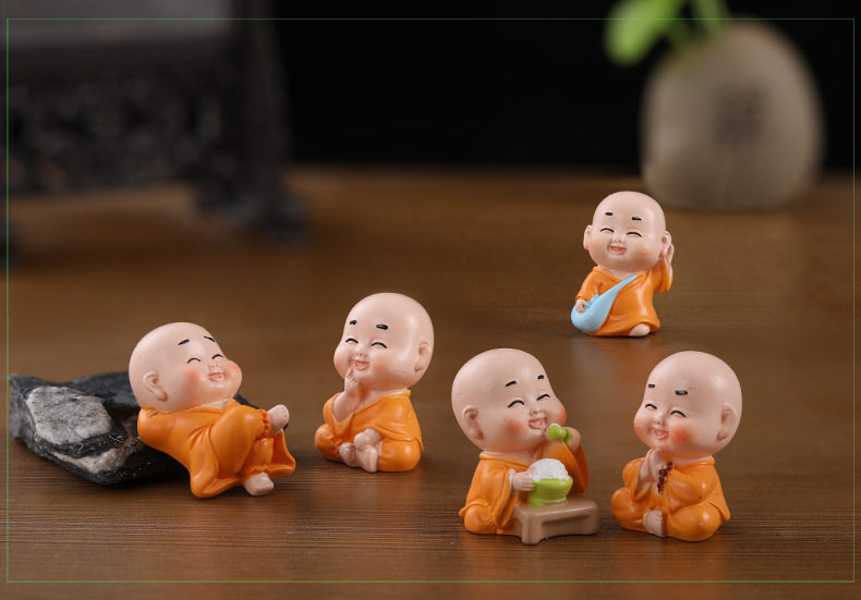 树脂装饰可爱桌面花盆茶几摆件