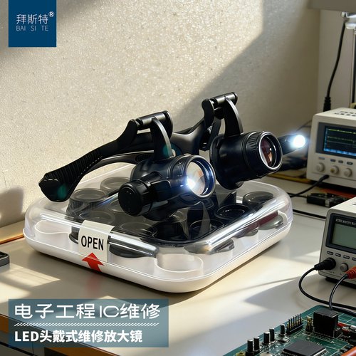 双眼8组目镜检验珠宝电子放大镜