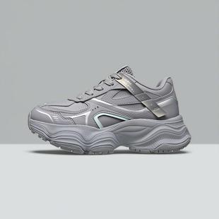 厚底运动休闲皮面老爹鞋 贵人鸟女鞋 2025春新款 正品 Y251840 跑步鞋