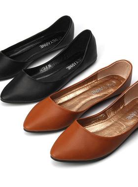 summer flat shoes for women fashion sandals40 尖头平底单鞋女
