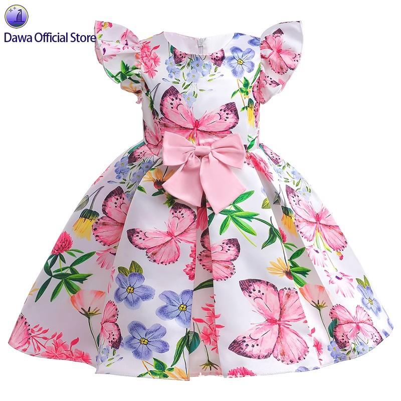 Girls Party Wedding Dress Princess Dresses Baby Kids Clothes