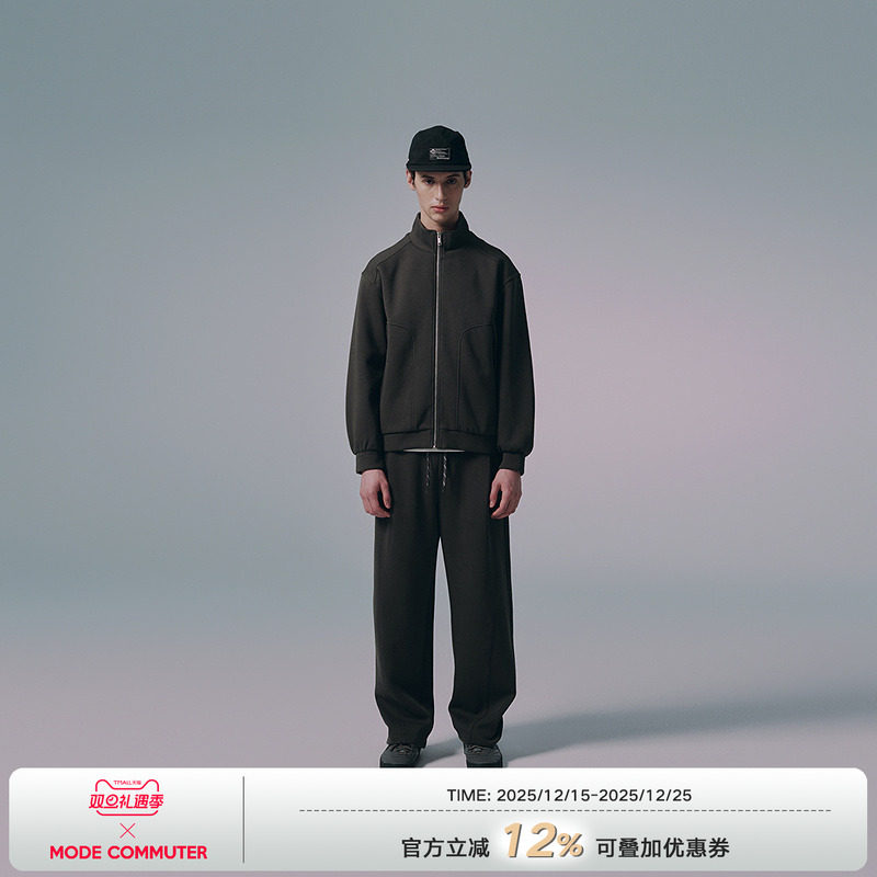 MODE COMMUTER | MC棉涤混纺保暖柔软亲肤吸湿透气O型针织长裤