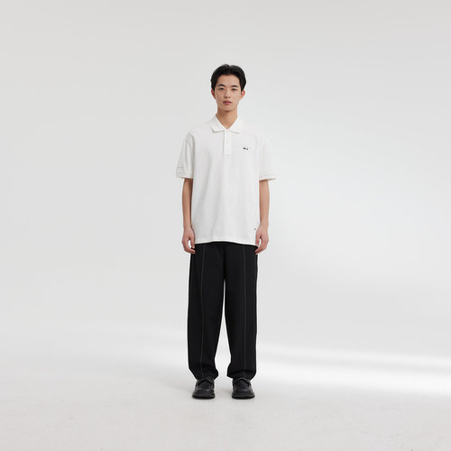 MODE COMMUTER| MC全棉优质精纺棉纱翻领短袖POLOMCF124010A