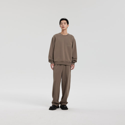 MODE COMMUTER| MC不潮品350克全棉毛圈圆领卫衣