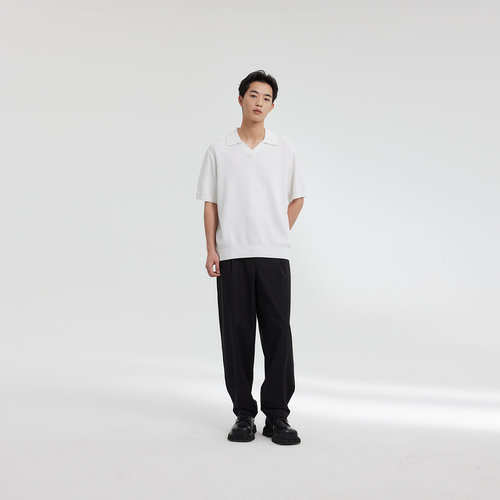 MODE COMMUTER| MC亲肤斜纹挺括梭织微弹高密锥型长裤