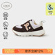 撞色男女童鞋 papa爬爬厚底弹力休闲户外运动儿童跑步鞋 2026秋新款