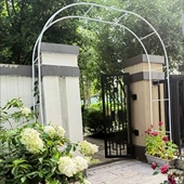 拱门花架葡萄架爬藤架花园月季 饰蔷薇 架绿萝植物架户外花门庭院装