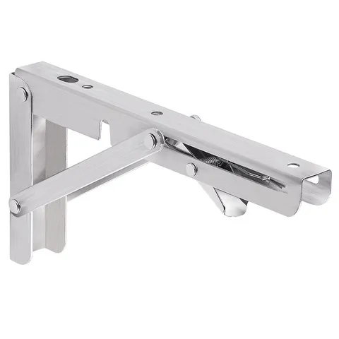 弹簧不锈钢三角支架活动柴火灶墙上折叠支架层板托隔板托架置物