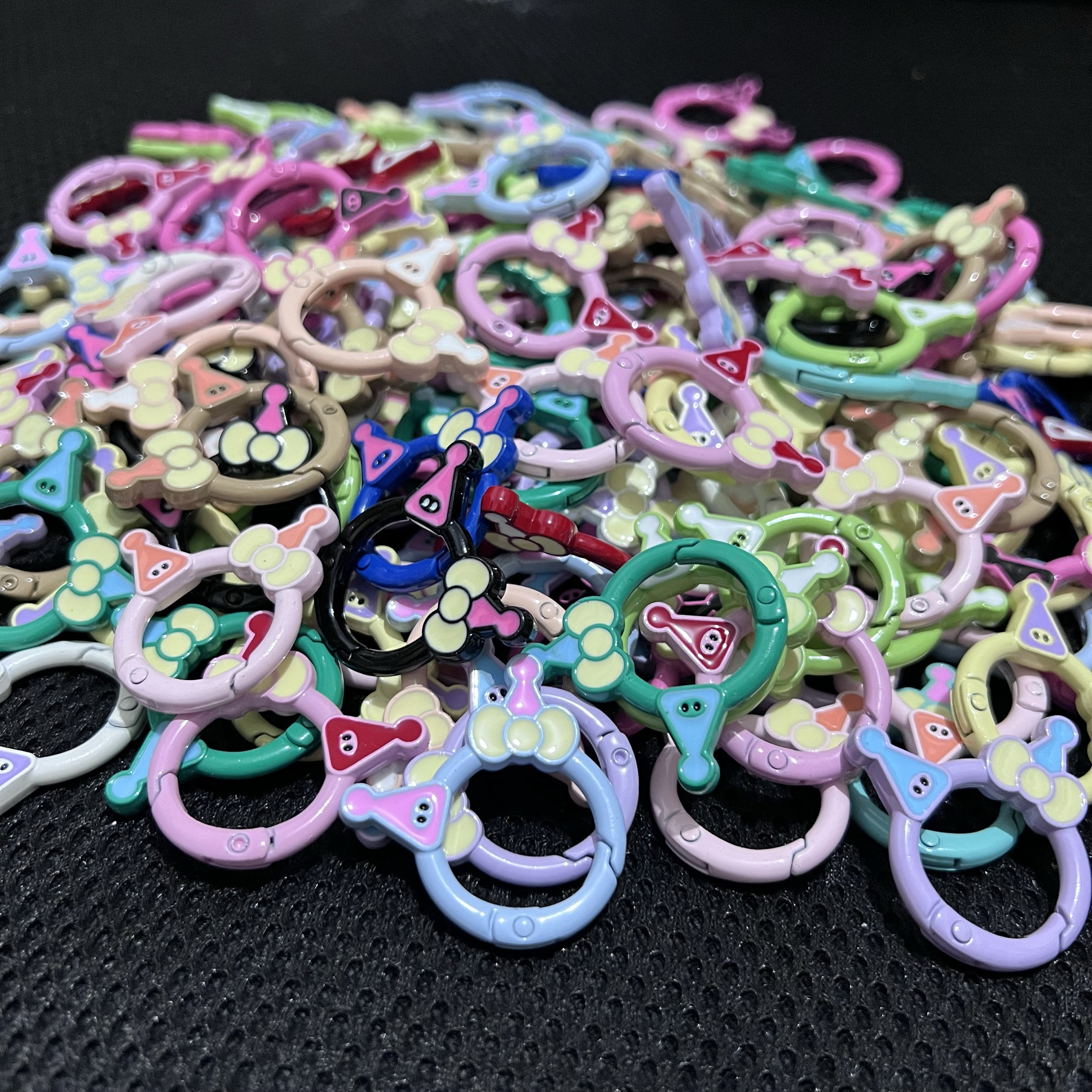 手绘滴油酷库米头弹簧圈弹簧扣diy串珠手机链包包钥匙扣饰品配件,饰品/流行首饰/时尚饰品新,其他DIY饰品配件,淘宝优惠券,粉丝福利购,淘宝优惠卷