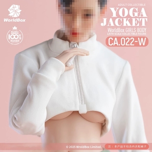 现货 Worldbox 1/6 CA022 女款瑜伽运动外套人偶服装配件