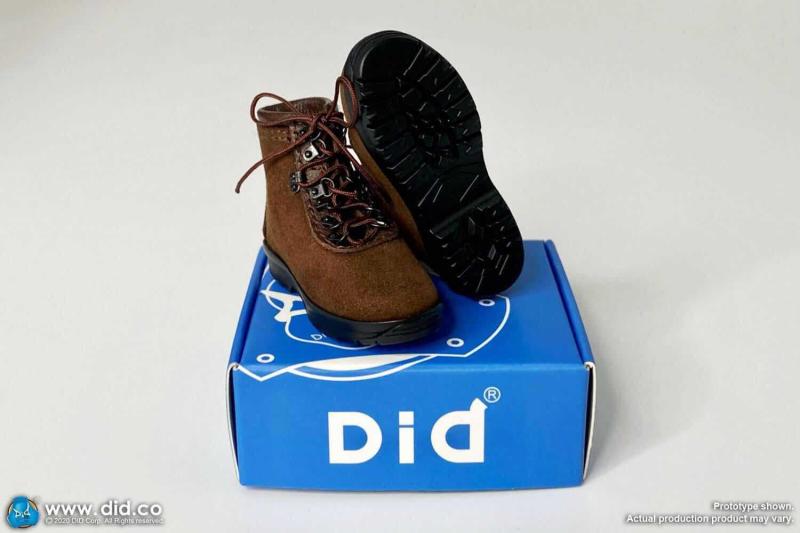 现货 DID 官方配件系列 1/6兵人偶 二战 现役真皮短靴 OA60001